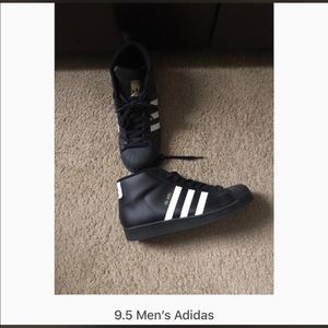 Black men’s Adidas size 9.5